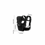 Baby Sling Carrier, 4-in-1 Ergonomic Baby Backpack Carrier, Easily Adjustable Baby Carrier Newborn to Toddler